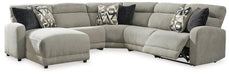 Colleyville Power Reclining Sectional with Chaise - J. Patrick’s Furniture (Pooler, GA)