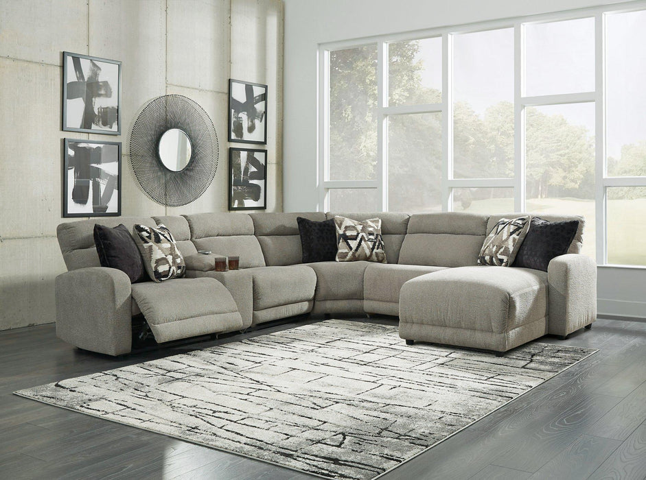 Colleyville Power Reclining Sectional with Chaise - J. Patrick’s Furniture (Pooler, GA)