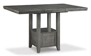 Hallanden Counter Height Dining Room Set - J. Patrick’s Furniture (Pooler, GA)