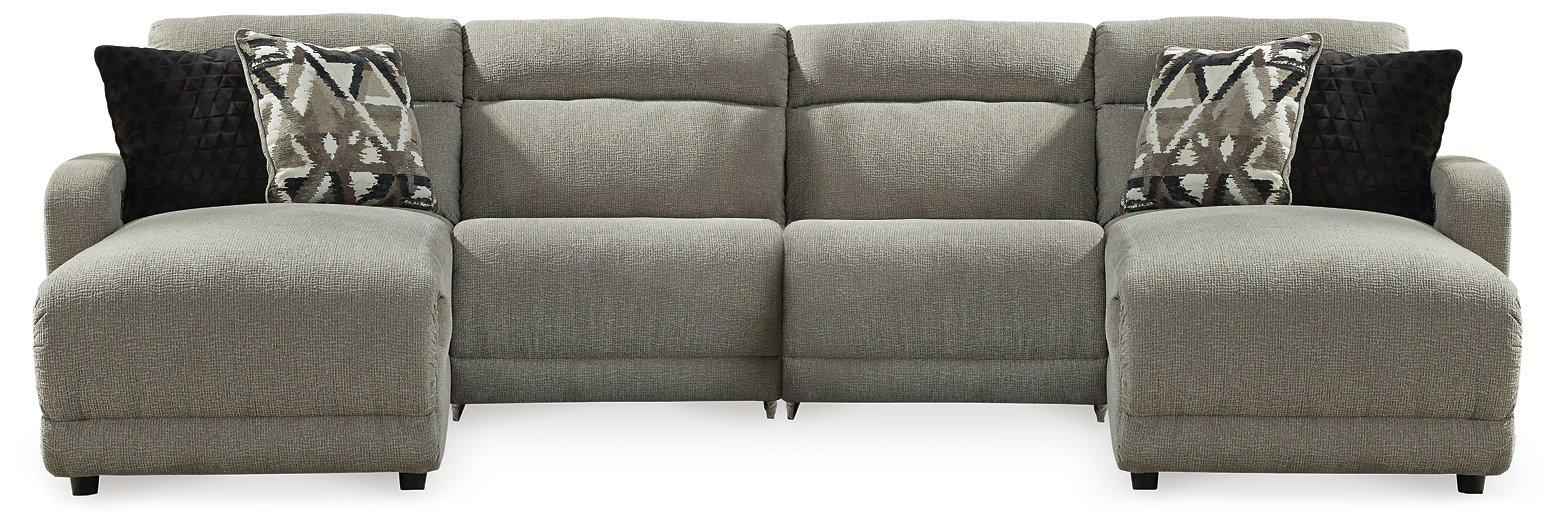 Colleyville Power Reclining Sectional with Chaise - J. Patrick’s Furniture (Pooler, GA)