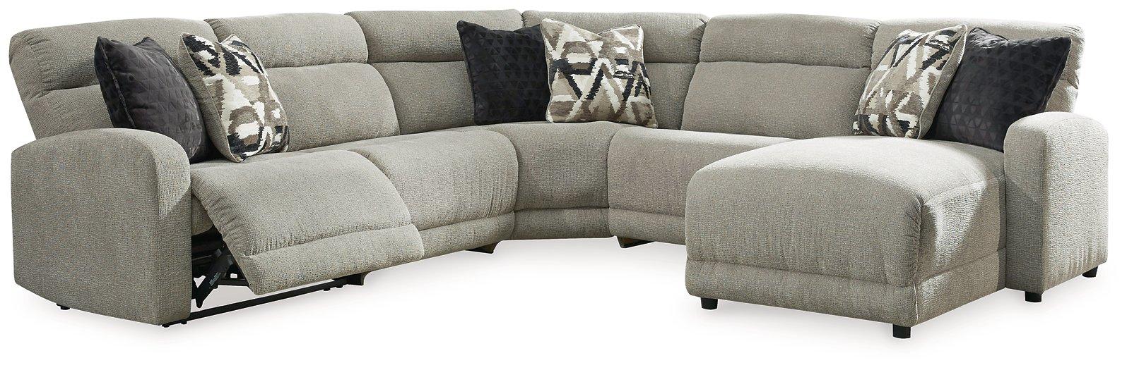 Colleyville Power Reclining Sectional with Chaise - J. Patrick’s Furniture (Pooler, GA)