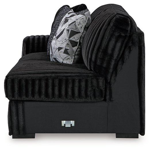 Midnight-Madness Sectional Sofa with Chaise - J. Patrick’s Furniture (Pooler, GA)