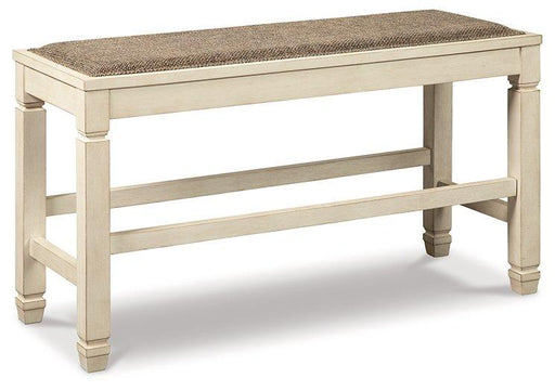 Bolanburg Counter Height Dining Bench - J. Patrick’s Furniture (Pooler, GA)