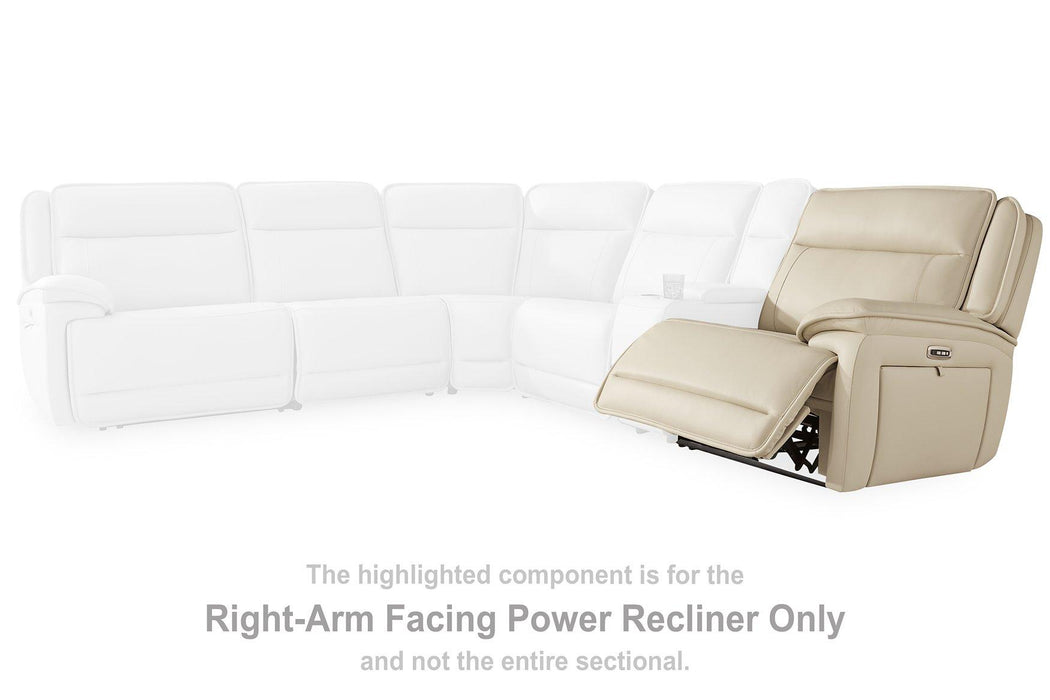 Double Deal Reclining Sectional with Console - J. Patrick’s Furniture (Pooler, GA)