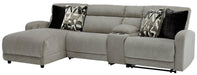 Colleyville Power Reclining Sectional with Chaise - J. Patrick’s Furniture (Pooler, GA)
