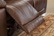Edmar Power Reclining Loveseat with Console - J. Patrick’s Furniture (Pooler, GA)