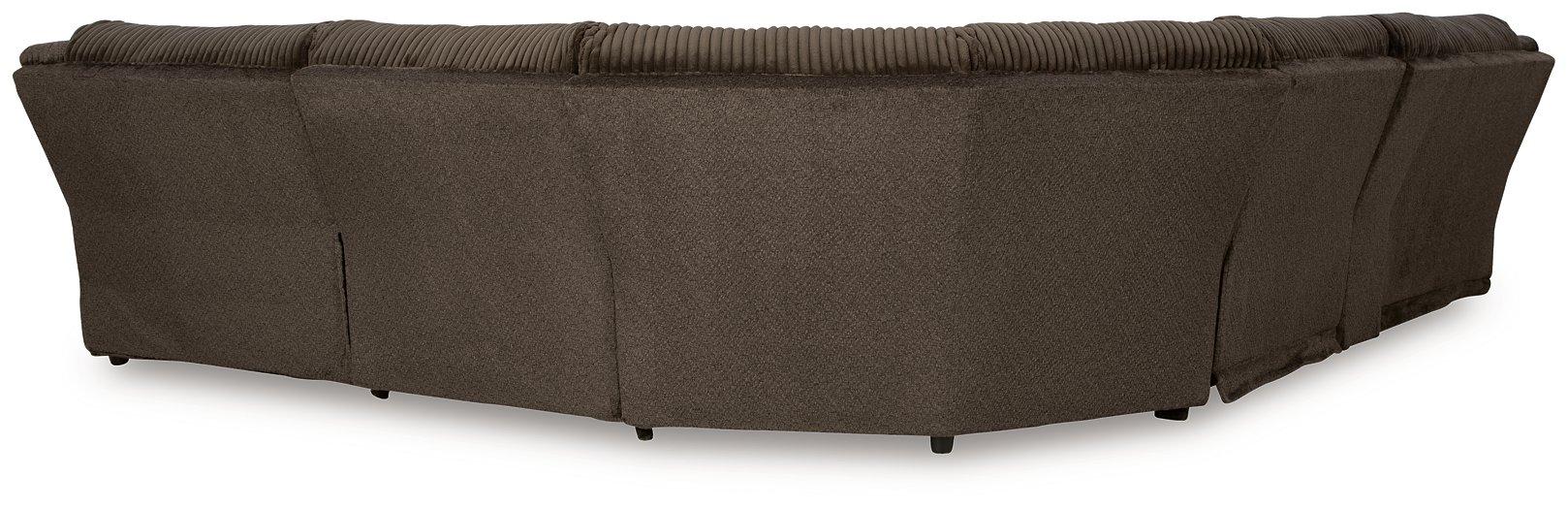 Top Tier Reclining Sectional with Chaise - J. Patrick’s Furniture (Pooler, GA)
