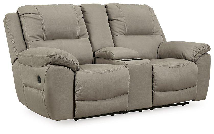 Next-Gen Gaucho Reclining Loveseat with Console - J. Patrick’s Furniture (Pooler, GA)