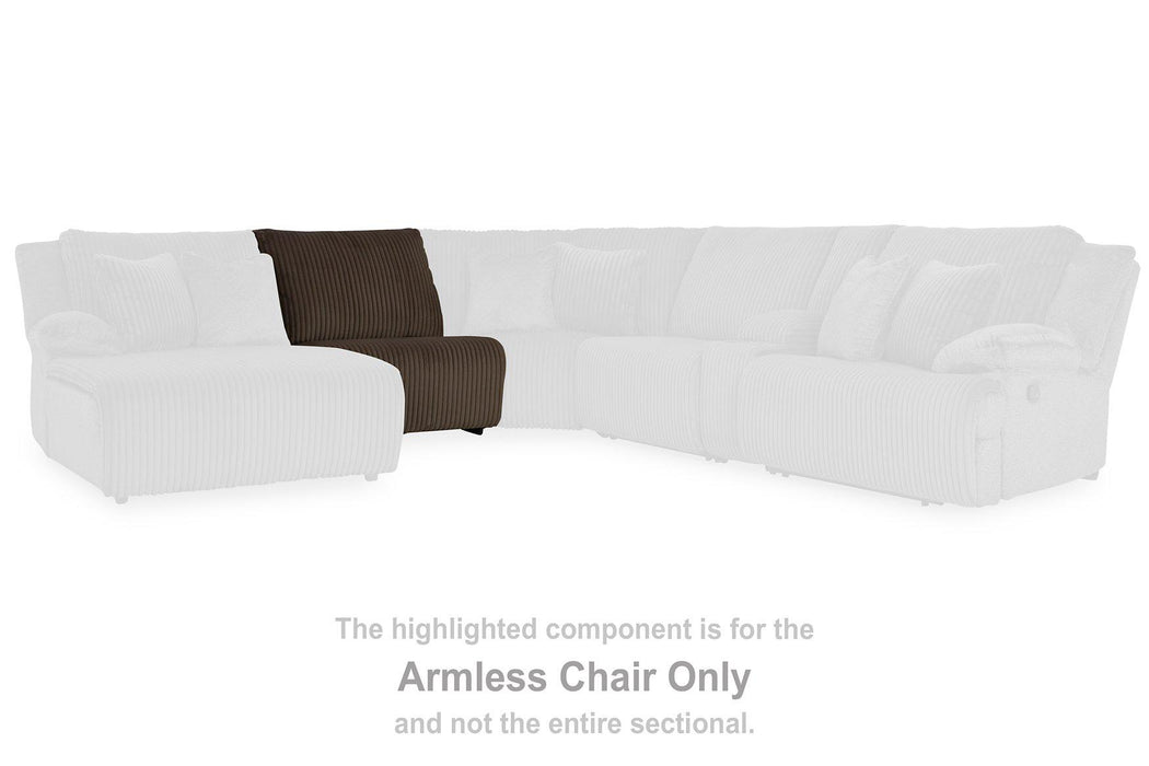 Top Tier Reclining Sectional with Chaise - J. Patrick’s Furniture (Pooler, GA)