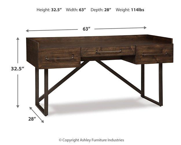 Starmore Home Office Desk with 2 Chairs - J. Patrick’s Furniture (Pooler, GA)