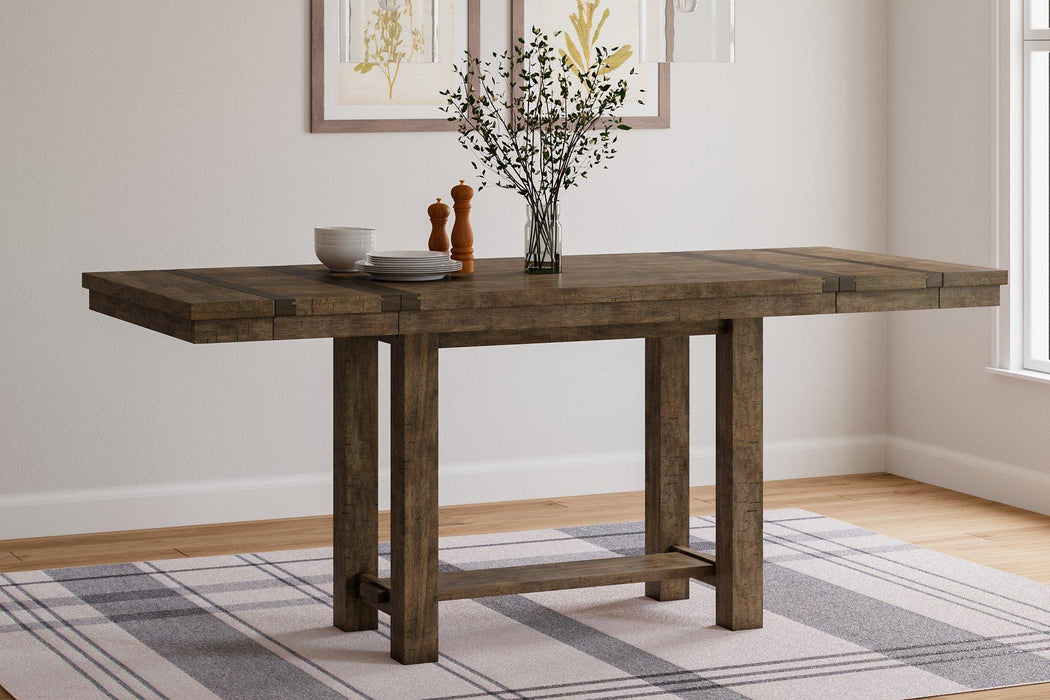 Moriville Counter Height Dining Set - J. Patrick’s Furniture (Pooler, GA)