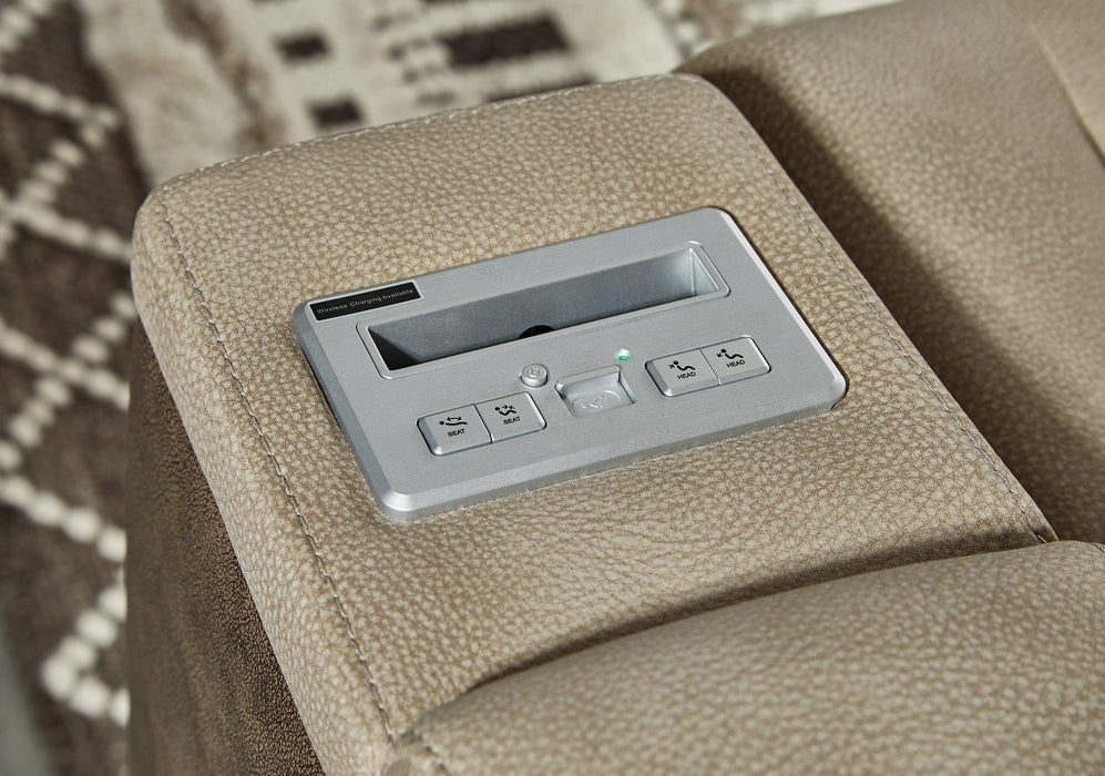 Next-Gen DuraPella Power Reclining Loveseat with Console - J. Patrick’s Furniture (Pooler, GA)