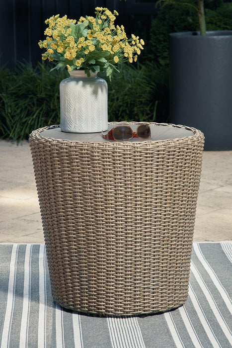 Danson Outdoor Occasional Table Set - J. Patrick’s Furniture (Pooler, GA)