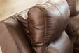 Edmar Power Reclining Loveseat with Console - J. Patrick’s Furniture (Pooler, GA)