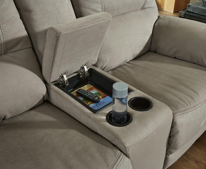Next-Gen Gaucho Reclining Loveseat with Console - J. Patrick’s Furniture (Pooler, GA)