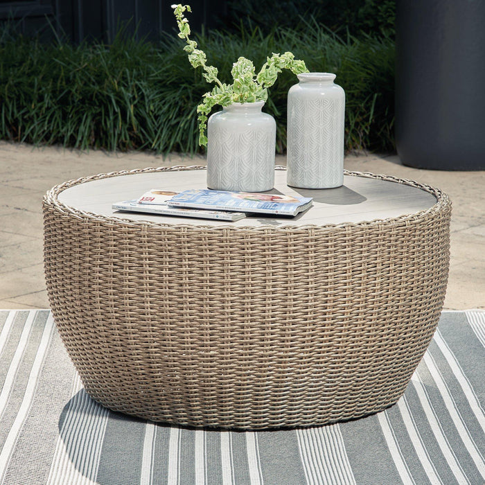 Danson Outdoor Occasional Table Set - J. Patrick’s Furniture (Pooler, GA)
