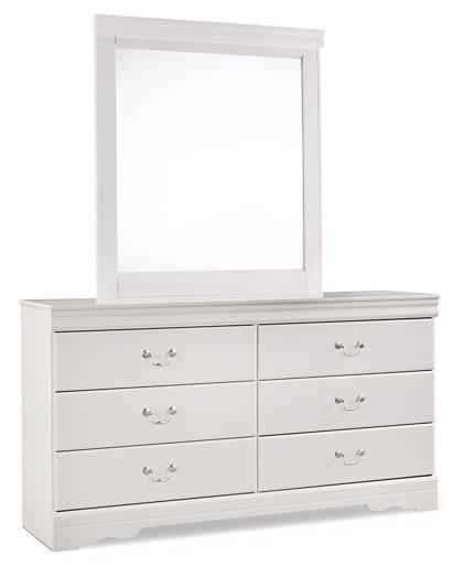 Anarasia Dresser and Mirror - J. Patrick’s Furniture (Pooler, GA)