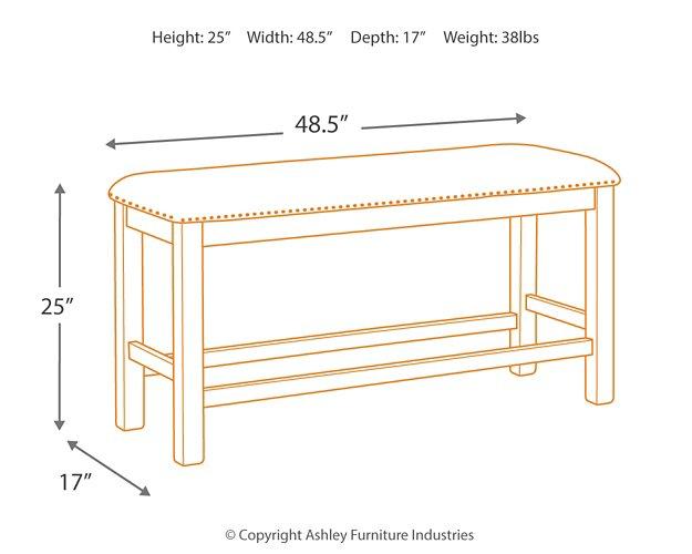 Moriville Counter Height Dining Set - J. Patrick’s Furniture (Pooler, GA)