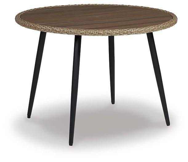 Amaris Outdoor Dining Table - J. Patrick’s Furniture (Pooler, GA)