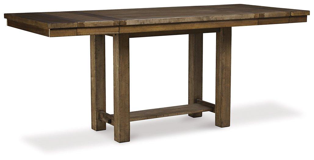 Moriville Counter Height Dining Set - J. Patrick’s Furniture (Pooler, GA)