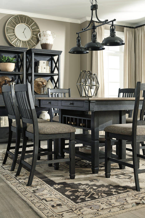 Tyler Creek Counter Height Dining Set - J. Patrick’s Furniture (Pooler, GA)