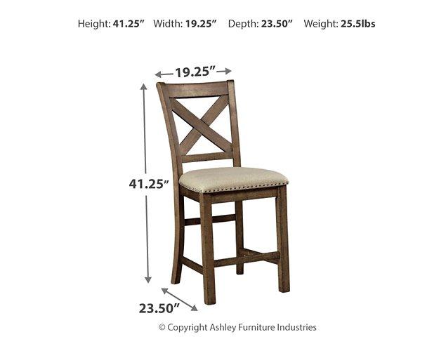 Moriville Counter Height Dining Set - J. Patrick’s Furniture (Pooler, GA)