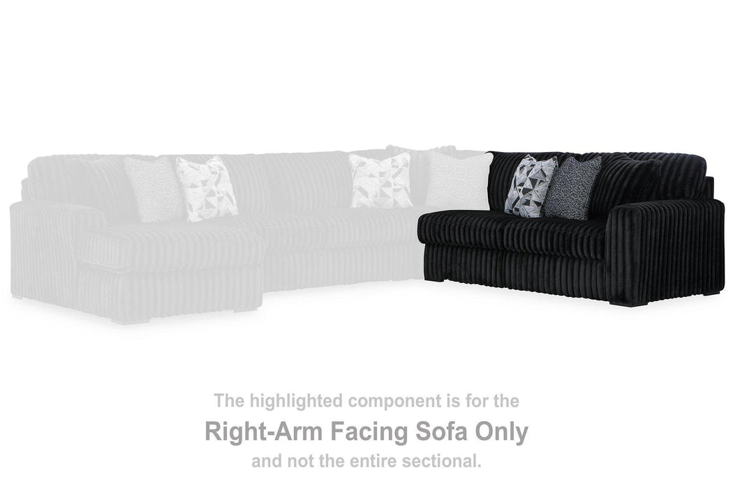 Midnight-Madness Sectional Sofa with Chaise - J. Patrick’s Furniture (Pooler, GA)