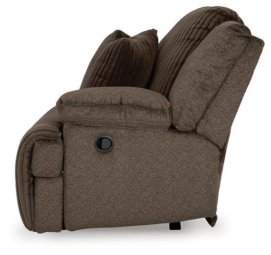 Top Tier Reclining Sectional with Chaise - J. Patrick’s Furniture (Pooler, GA)