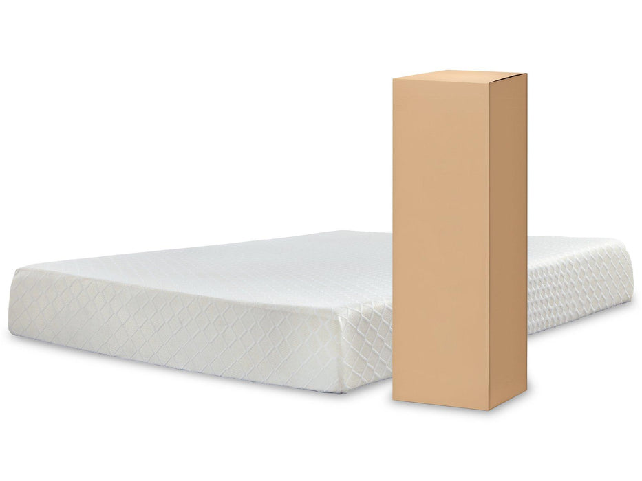 10 Inch Chime Memory Foam Mattress Set - J. Patrick’s Furniture (Pooler, GA)