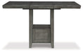 Hallanden Counter Height Dining Room Set - J. Patrick’s Furniture (Pooler, GA)
