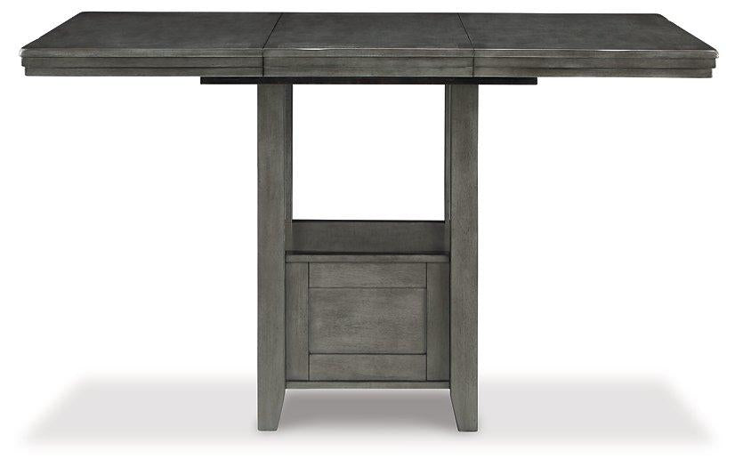 Hallanden Counter Height Dining Room Set - J. Patrick’s Furniture (Pooler, GA)