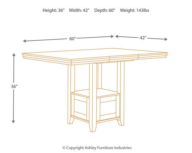 Ralene Counter Height Dining Set - J. Patrick’s Furniture (Pooler, GA)