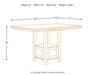 Ralene Counter Height Dining Set - J. Patrick’s Furniture (Pooler, GA)