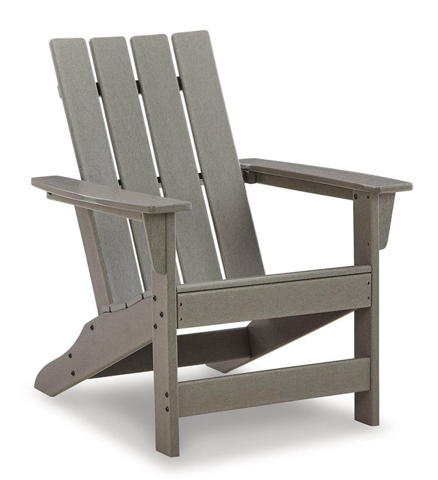 Visola Outdoor Adirondack Chair Set with End Table - J. Patrick’s Furniture (Pooler, GA)