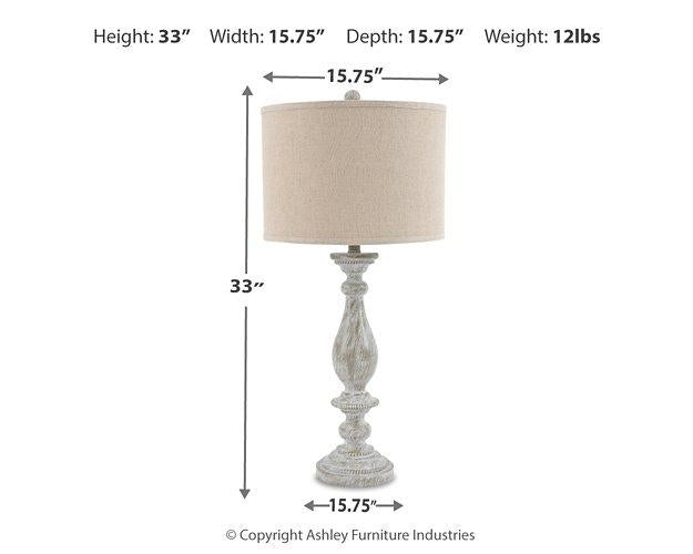 Bernadate Lamp Set - J. Patrick’s Furniture (Pooler, GA)