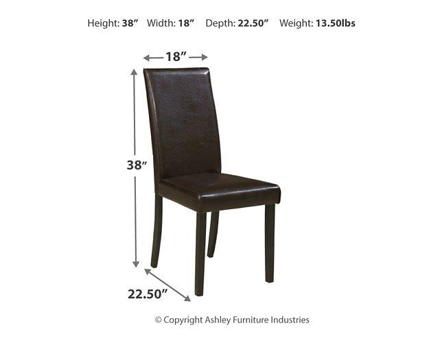 Kimonte Dining Chair Set - J. Patrick’s Furniture (Pooler, GA)