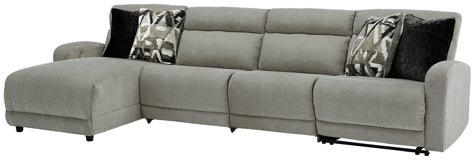 Colleyville Power Reclining Sectional with Chaise - J. Patrick’s Furniture (Pooler, GA)