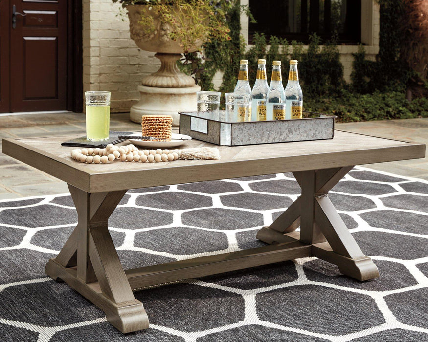 Beachcroft Outdoor Conversation Set - J. Patrick’s Furniture (Pooler, GA)