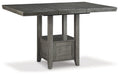 Hallanden Counter Height Dining Room Set - J. Patrick’s Furniture (Pooler, GA)