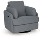 Alainmont Next-Gen Nuvella Swivel Power Recliner - J. Patrick’s Furniture (Pooler, GA)