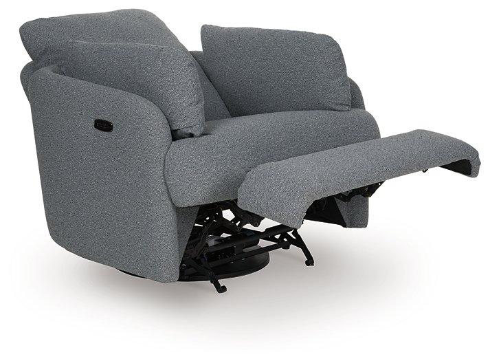 Alainmont Next-Gen Nuvella Swivel Power Recliner - J. Patrick’s Furniture (Pooler, GA)