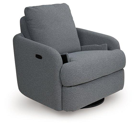 Alainmont Next-Gen Nuvella Swivel Power Recliner - J. Patrick’s Furniture (Pooler, GA)
