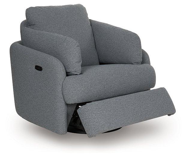 Alainmont Next-Gen Nuvella Swivel Power Recliner - J. Patrick’s Furniture (Pooler, GA)