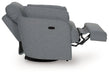 Alainmont Next-Gen Nuvella Swivel Power Recliner - J. Patrick’s Furniture (Pooler, GA)