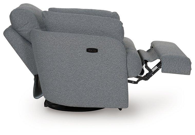 Alainmont Next-Gen Nuvella Swivel Power Recliner - J. Patrick’s Furniture (Pooler, GA)