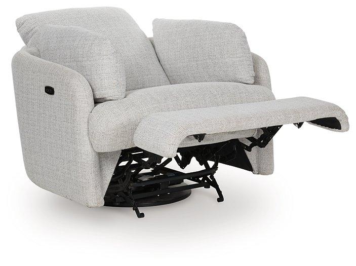Alainmont Next-Gen Nuvella Swivel Power Recliner - J. Patrick’s Furniture (Pooler, GA)