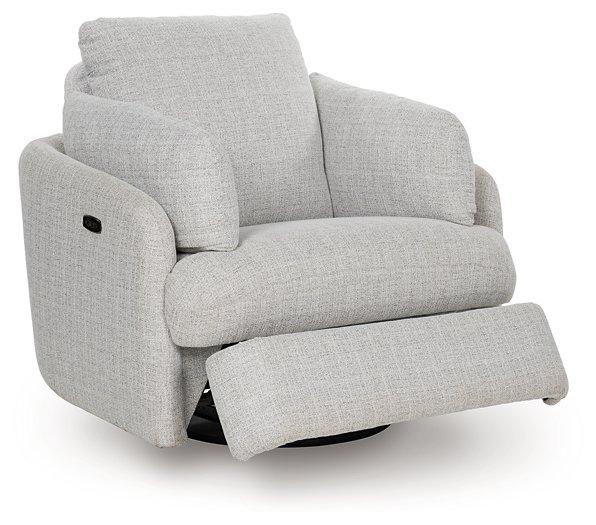 Alainmont Next-Gen Nuvella Swivel Power Recliner - J. Patrick’s Furniture (Pooler, GA)