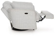 Alainmont Next-Gen Nuvella Swivel Power Recliner - J. Patrick’s Furniture (Pooler, GA)