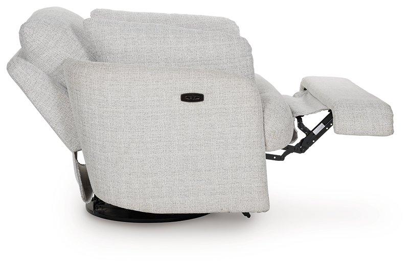 Alainmont Next-Gen Nuvella Swivel Power Recliner - J. Patrick’s Furniture (Pooler, GA)