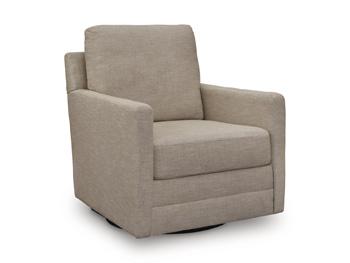 Freybourne Next-Gen Nuvella Swivel Accent Chair - J. Patrick’s Furniture (Pooler, GA)